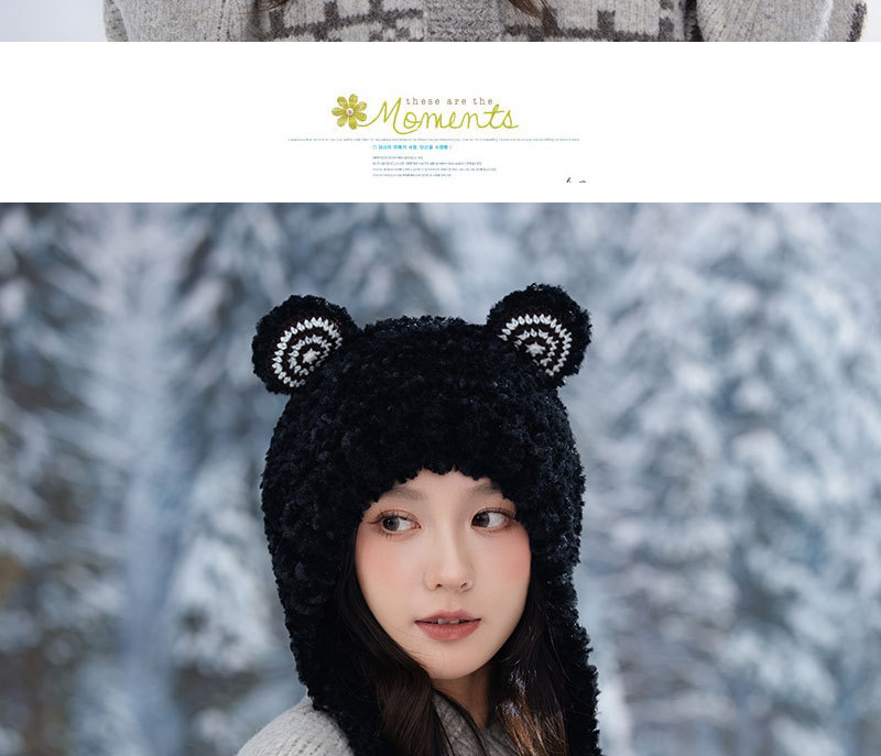 Cappello a rana in peluche da donna con paraorecchie invernali_voghion.com