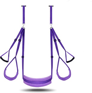 SM Carmen swing with seat cushion adjustable couple's fun door toys props alternative sex adult products