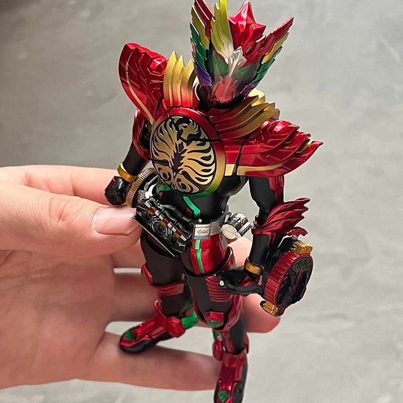 Oz Eternal Bird Series Domestic Ko Real Bone Carving Mask Knight Belt Movable Figure Model Toy Gift Ornaments