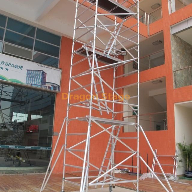 外贸检修平台铝合金脚手架扣件质优价廉创意款一件起订亚马逊脚手