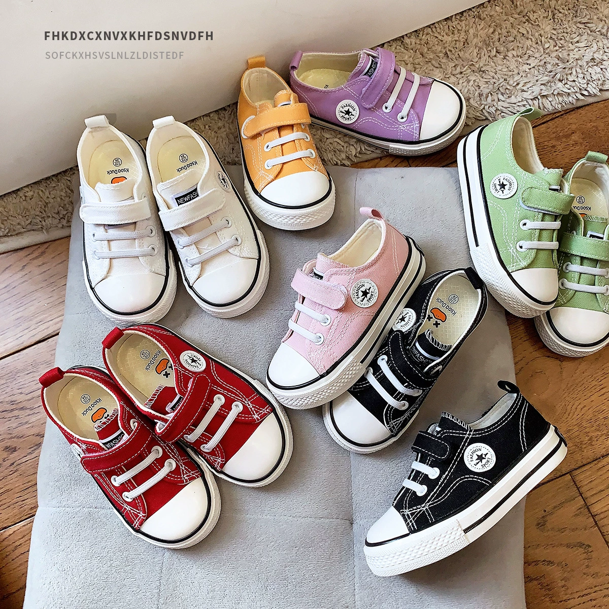 Детские низкие кеды в конфетных цветах, детские кеды из холщовой ткани, новые кроссовки для девочек весна-осень 2025 года, обувь для мальчиков, детские тканевые туфли