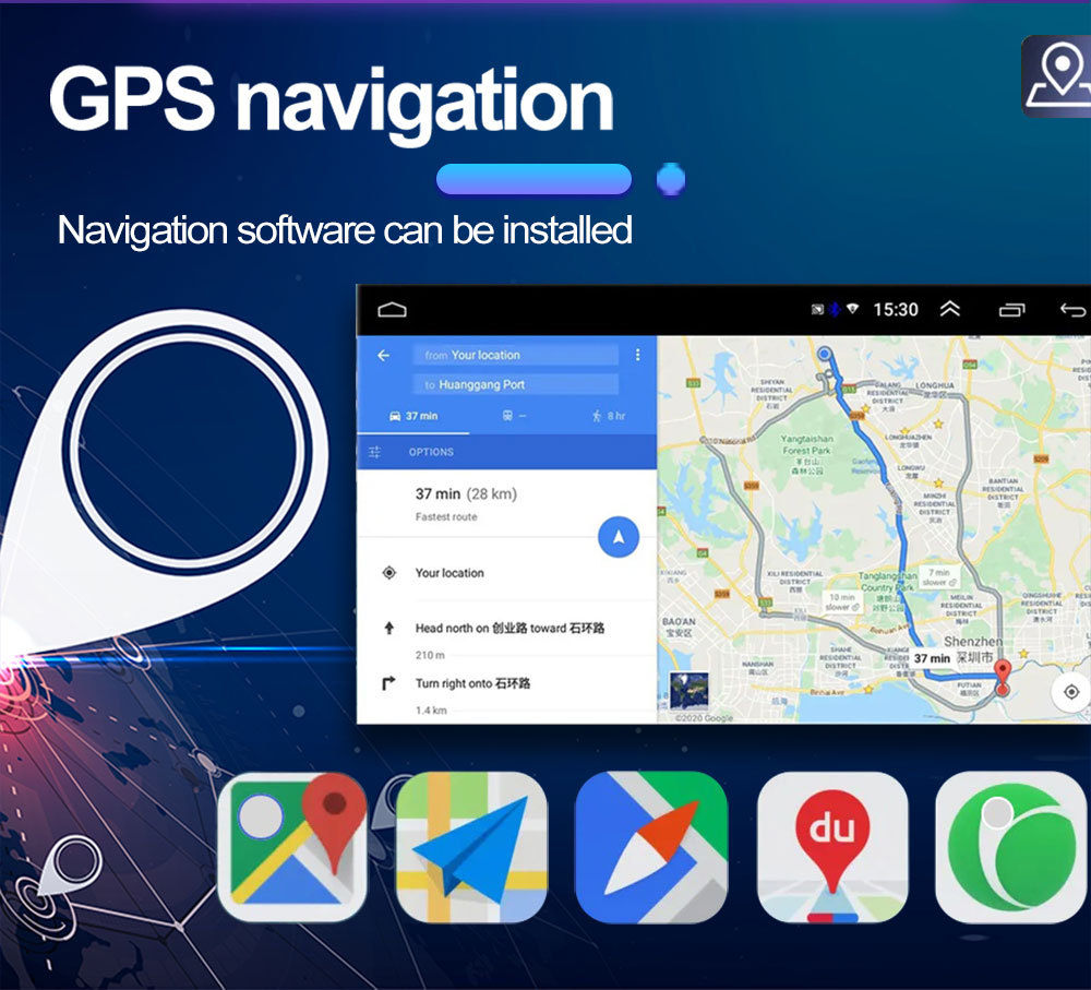 Suitable for Volkswagen Touareg 7inch Car Gps Bluetooth Wireless Carplay Navigation System Central Control Dvd4G Large Screen