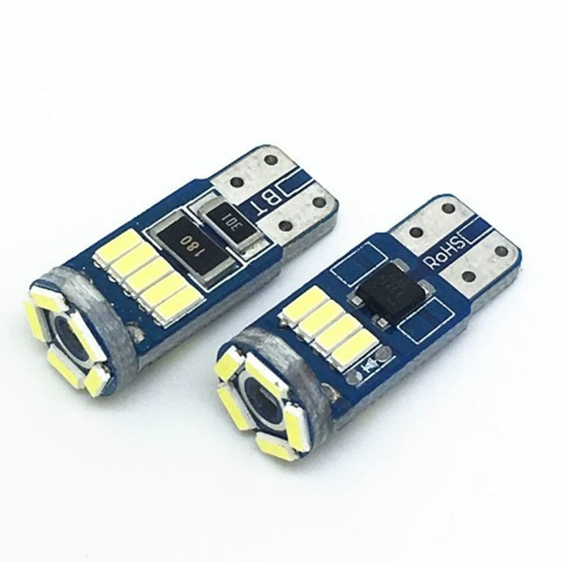 Авто LED декодирующее дисплей широкого света T10 4014 15smd свет reading свет внутри крыши свет для номерного знака