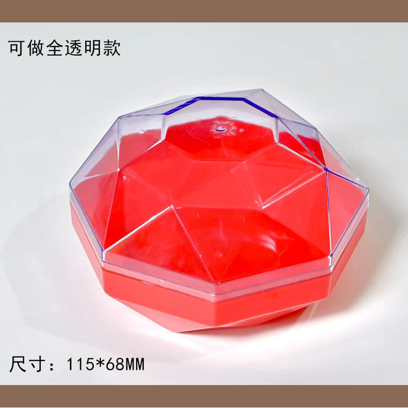 Caja de plástico octogonal 7 gránulos