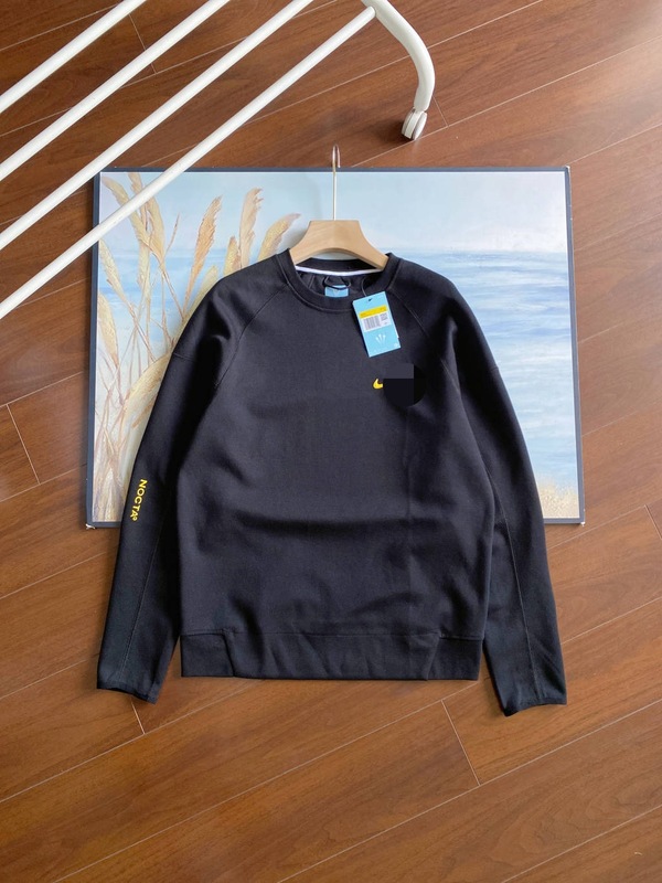NOCTA联名款亚版Tech Fleece 品牌Logo印花运动圆领运动休闲卫衣|undefined