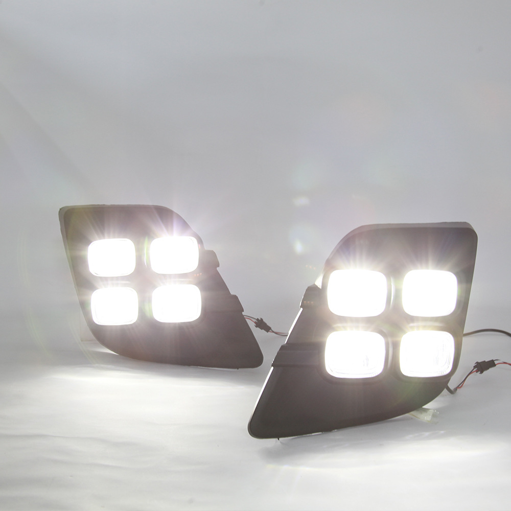 Aplicable a 15-17 HELAX Vigo luces de circulación diurna 14-16 hulix Revo luces de circulación diurna