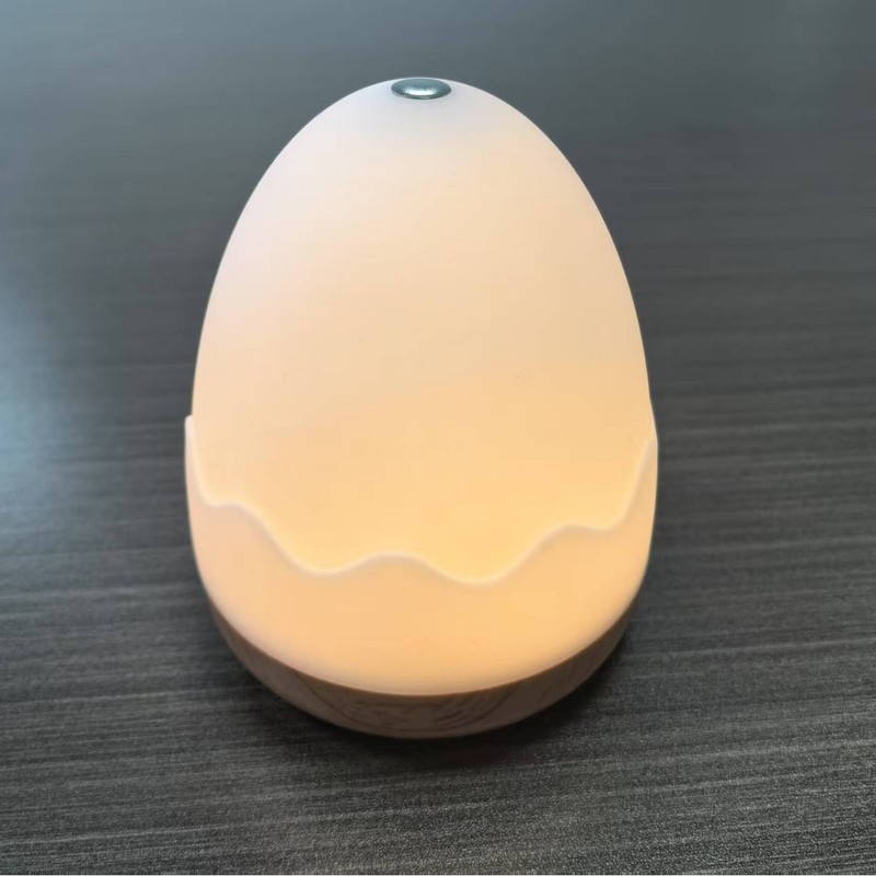 メーカー直販 ライト アトモスフィアランプ 目に優しい暖色系テーブルランプ 赤ちゃん用充電式ナイトライト 13色リモコン付き 小型幾何学立体|undefined