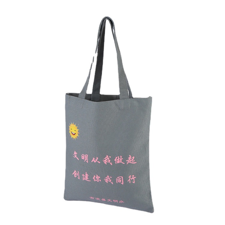 Bolsas de lona personalizadas bolsas de regalo personalizadas bolsas de lona de compras de moda bolsas de algodón de hombro para estudiantes