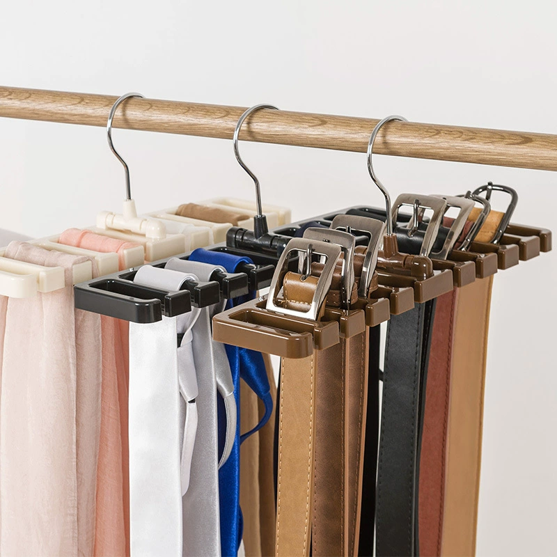 Belt for home use, storage system, scarf, universal hanger, bow tie