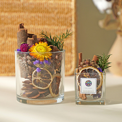 DIY Handmade Decorative Cinnamon Aromatherapy Essential Oil Plant Diffuser Air Freshener Portable Cup Aromatherapy Gift Wholesale