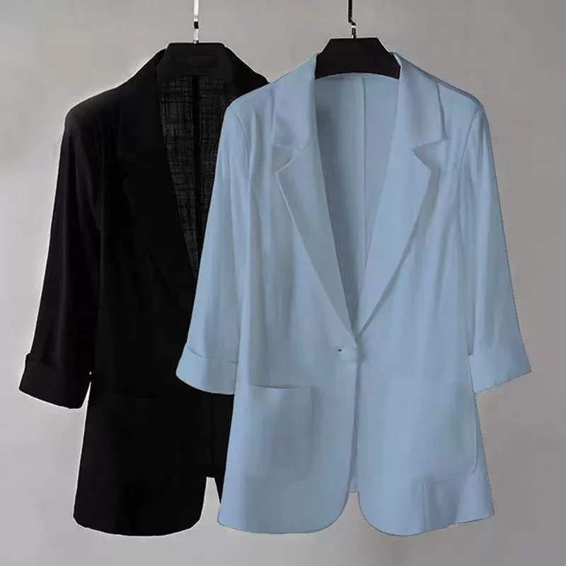 Short fitted jacket, Korean style, bright catchy style