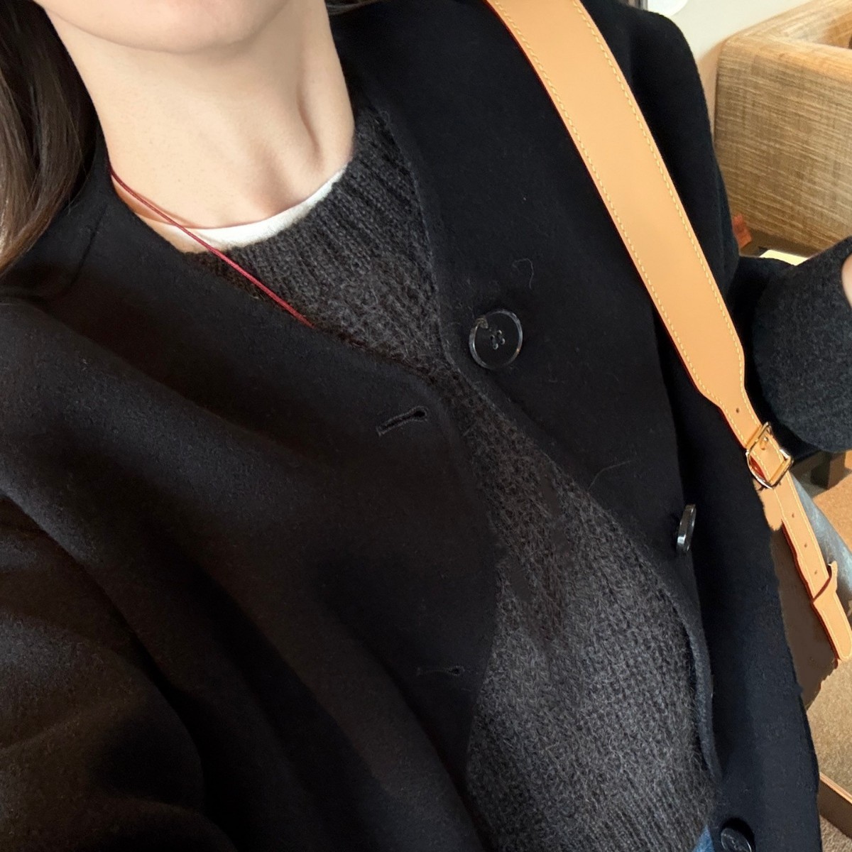 111309 女士精致百搭冬季配毛衣长款毛衣链送闺蜜礼物手链耳环