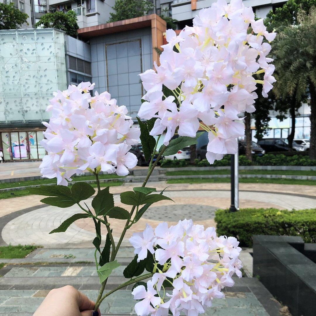 Simulación del Día de San Valentín rosa fabricante 3 sola rama multi-cabeza rosa decoración de la boda flor falsa al por mayor