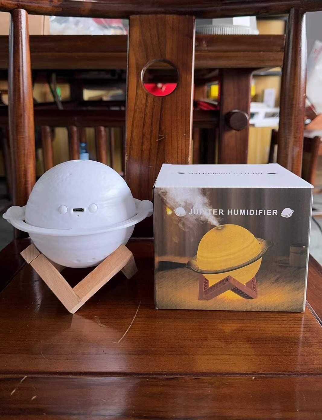 Transfronterizo mayorista casero perfumado humidificador de pájaro de escritorio niebla USB lámpara de noche humidificador de quemadura seca