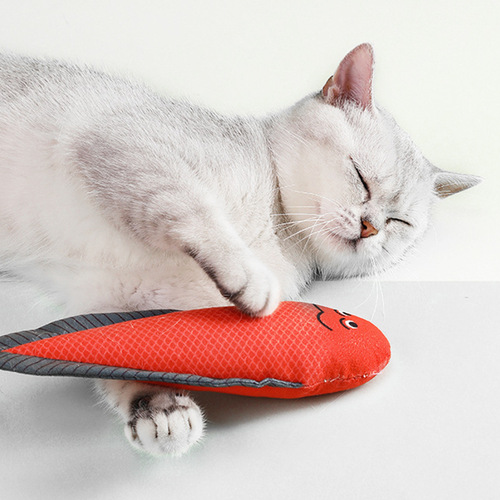 Cat toys, fish, pet cats, self-pleasure, self-entertainment, chew-resistant paper, catnip chew toys, wholesale