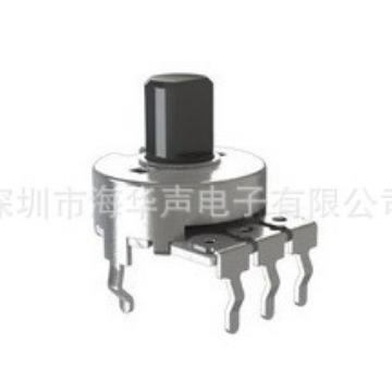 厂家供应9MM小型电位器，回旋型电位器，小玩具专用B1K-B5K电位器