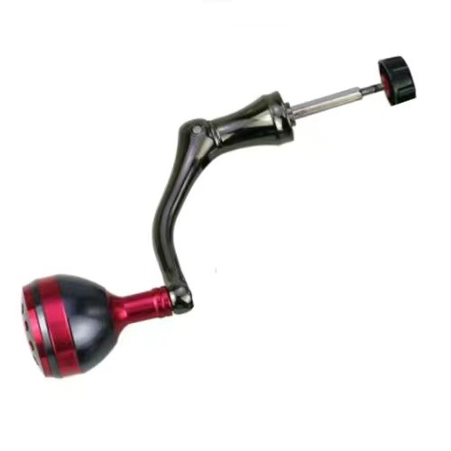 Viduka hexagonal sin tornillo tipo metal balancín engranaje de pesca rueda giratoria accesorios todos los accesorios de metal agarre bola carrete de pesca accesorios