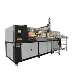 全自动一出四广口吹瓶机自动连线 广口易拉罐吹瓶机