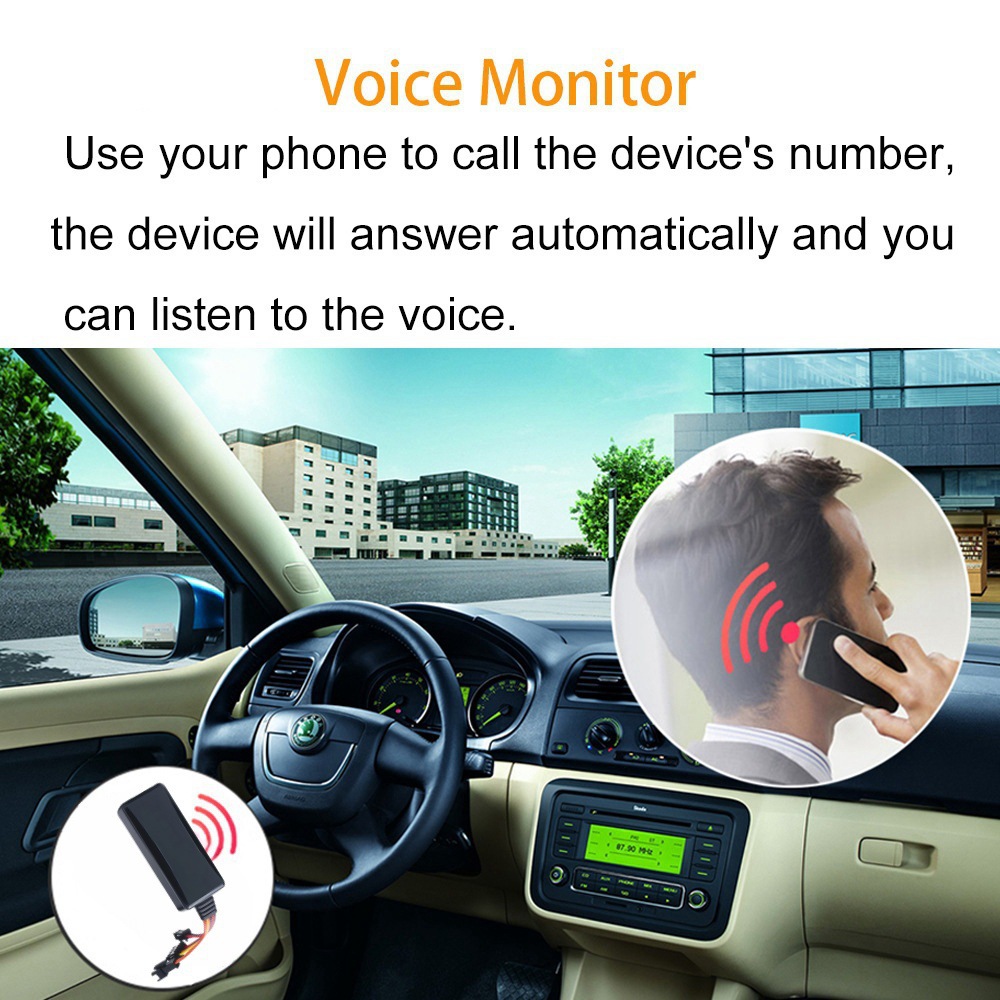 New Gt06 Protocol Vehicle Gps Tracker App Positioning Remote Oil Cut-Off Microphone Sos Emergency Overseas Version