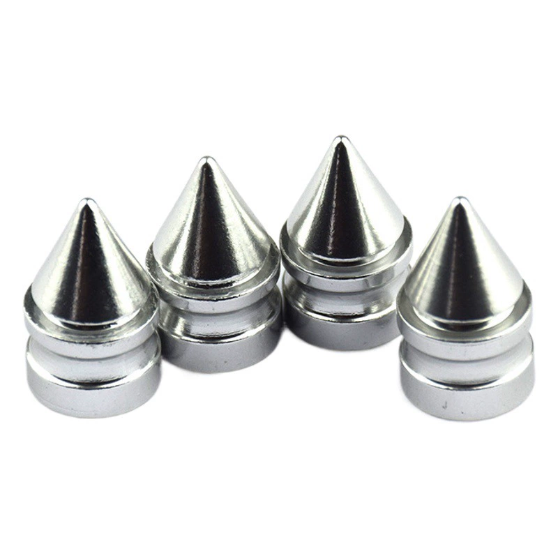 Автомобиль и мотоцикл красоты рот конические башня алюминиевого сплава колпачок клапана цвет крышки клапана указал колпачок в наличии