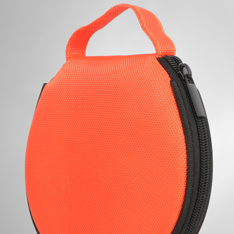 Car Cd Storage Case, Large Capacity Oxford Cloth Car Cd Bag, Household Car Use Round Disc Case