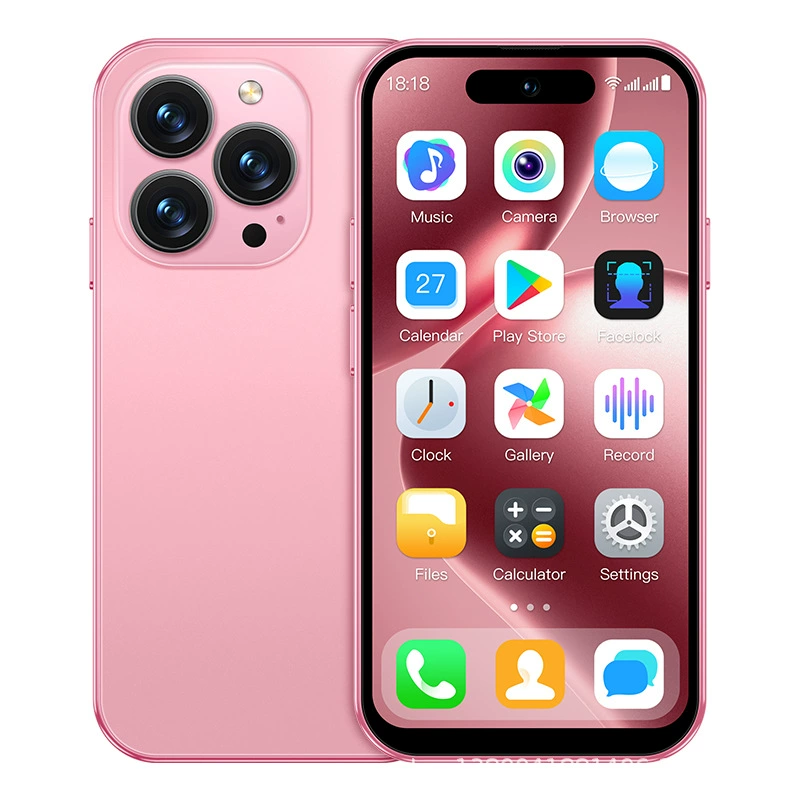 Компактный смартфон Pro на Android, 3G, 2 ГБ ОЗУ, 16 ГБ памяти, цвета: черный/розовый/молочно-белый