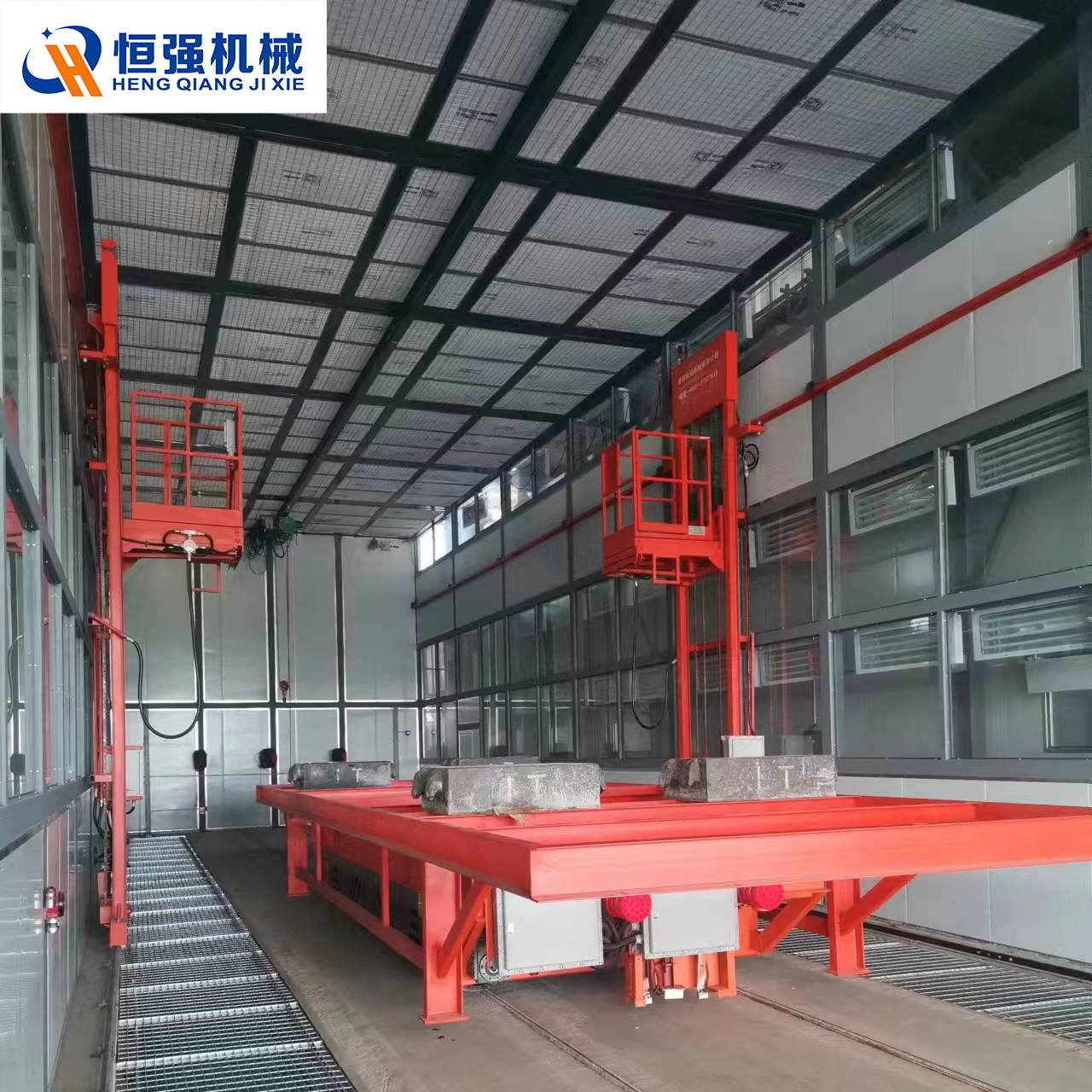 防爆三维升降平台  喷漆房用三维升降小车 伸缩台面三维升降机