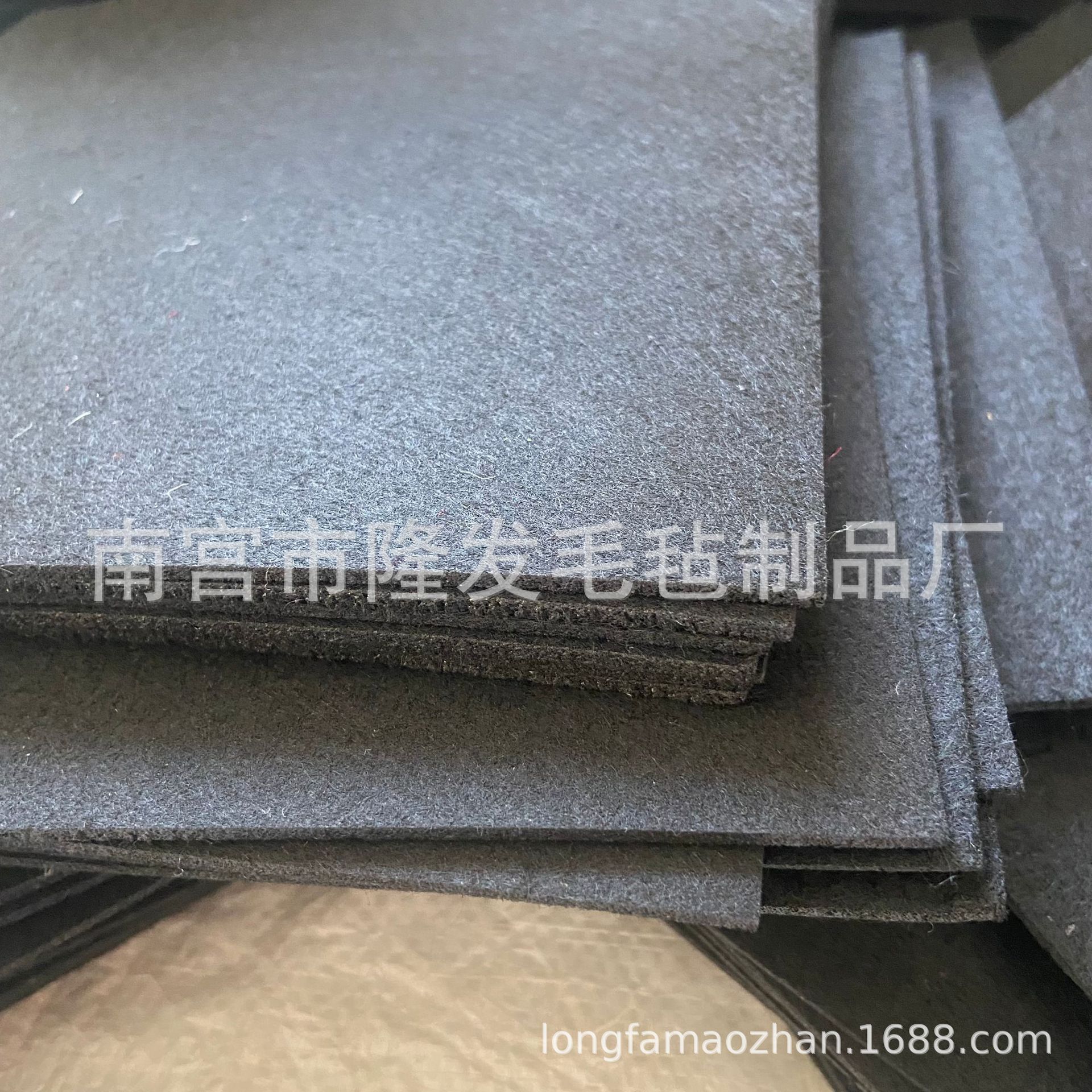 汽车驾驶室前围毛毡地毯汽车内饰用地板隔音纤维无纺布垫减震