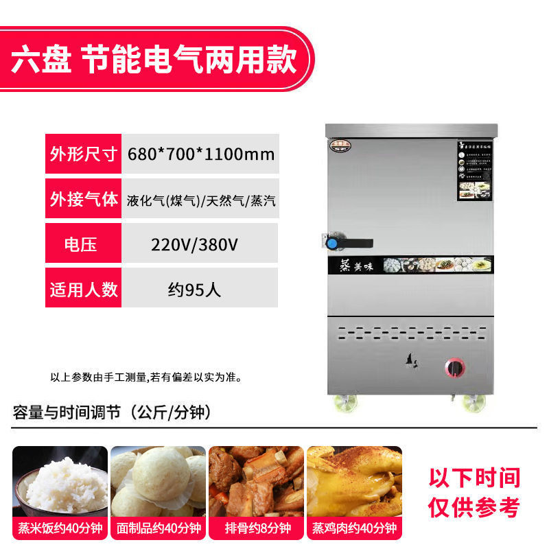 vapor de arroz comercial vapor eléctrico horno de vapor de gas pequeño comedor coche automático vapor de arroz pan al vapor vapor máquina de arroz vapor de arroz image 18