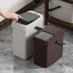 プラスチック弾蓋茶桶茶葉茶かす廃水桶工夫茶器部品茶盤茶道茶台ゴミ茶桶