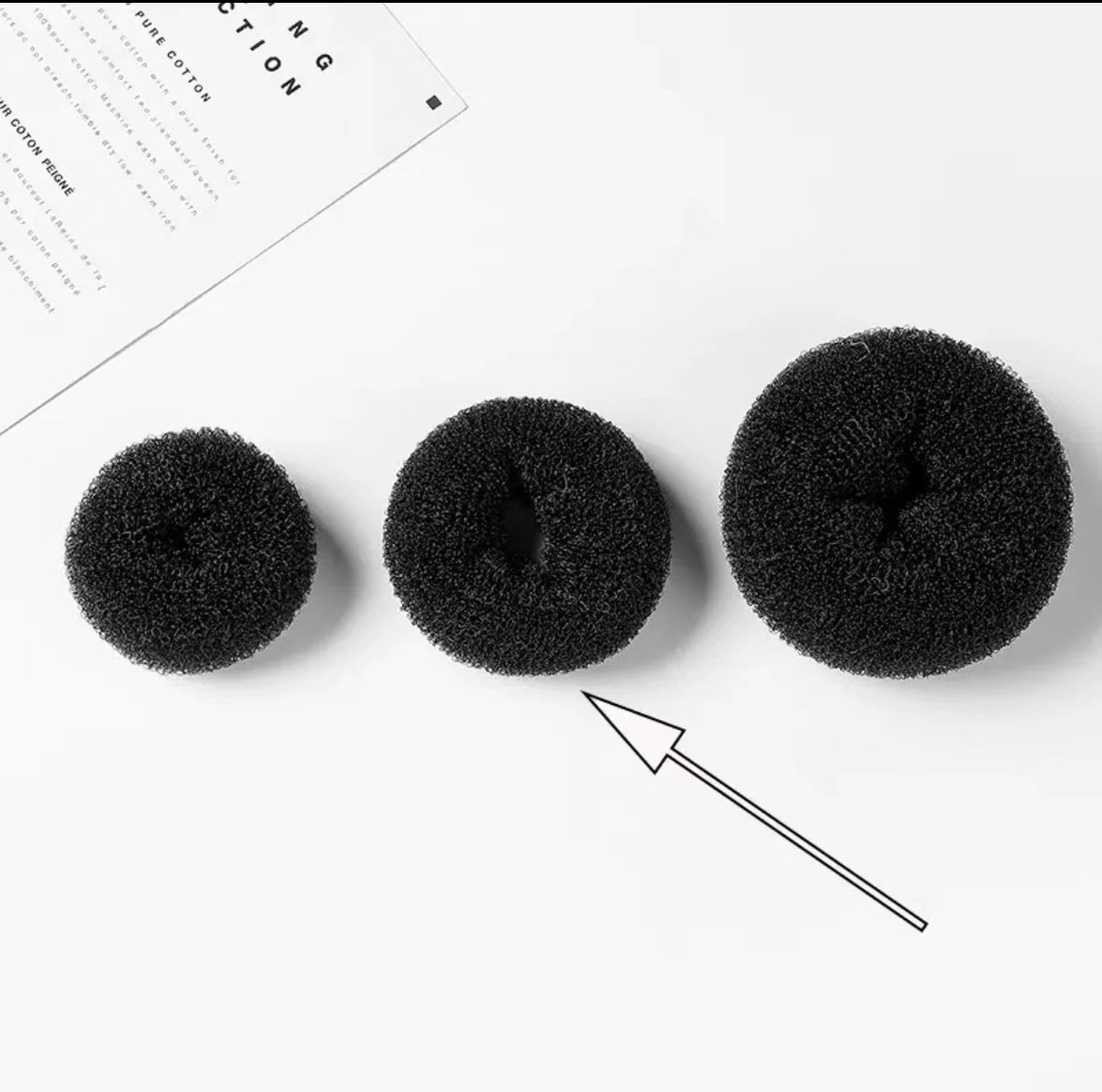 En stock cabeza de bola artefacto pelo curler estilo coreano donut pelo updo chica flor brace pelo trenzado dispositivo pelo updo herramienta