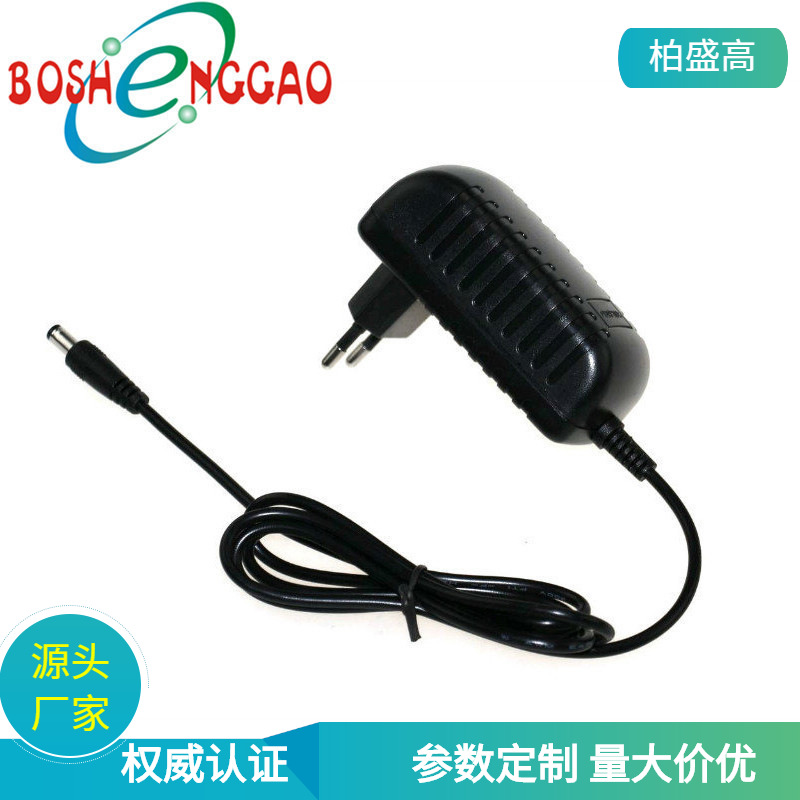 24V1A插墙式电源适配器 24V欧规CE认证开关电源 出口欧洲电源