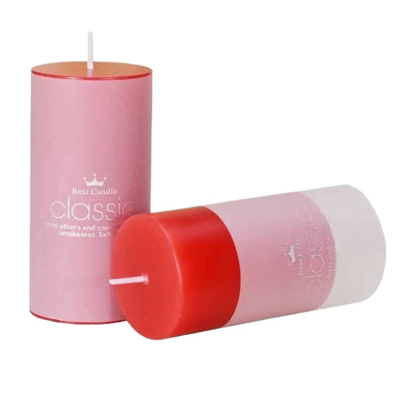 儿里凡 Somber Candle классическая круглая праздничная романтическая свеча для свадьбы и выпечки, свеча-столб, одобрение производителя воска