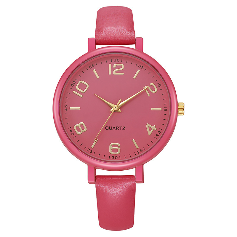 Reloj de cinturón fino para mujer casual retro, elegante, clásico, sentido digital, temperamento de nicho, reloj de cuarzo para estudiantes