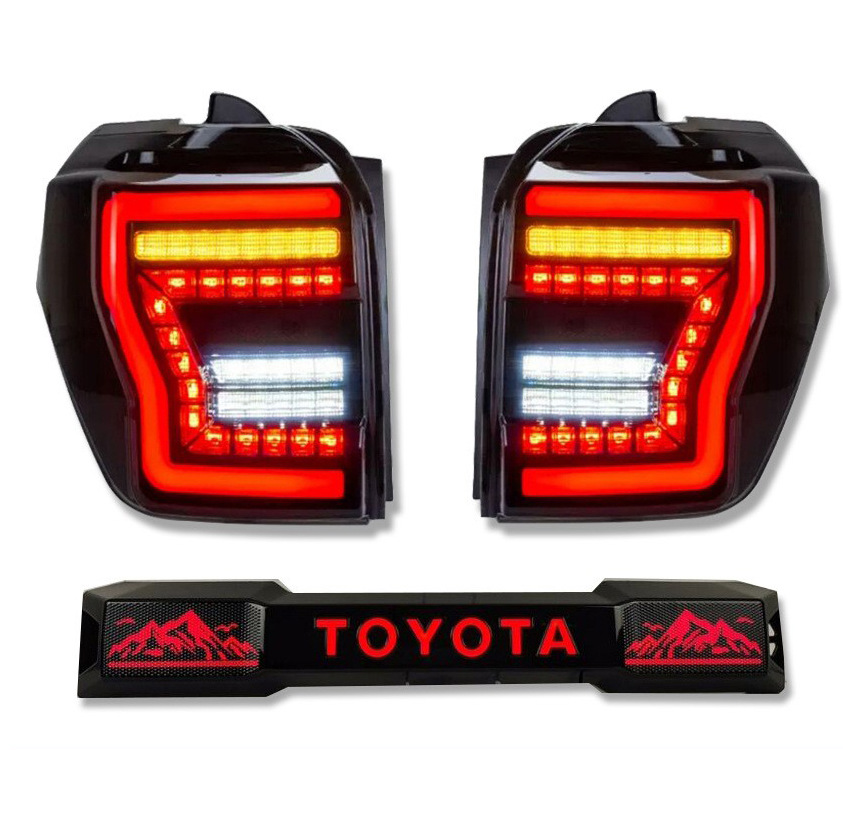 Aplicable a 10 - 23 Toyota Supermaster conjunto de luces traseras 4RunnerLED luz diurna a través de la red de luz