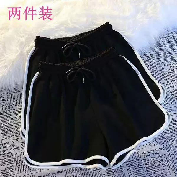 Black high quality trousers, set