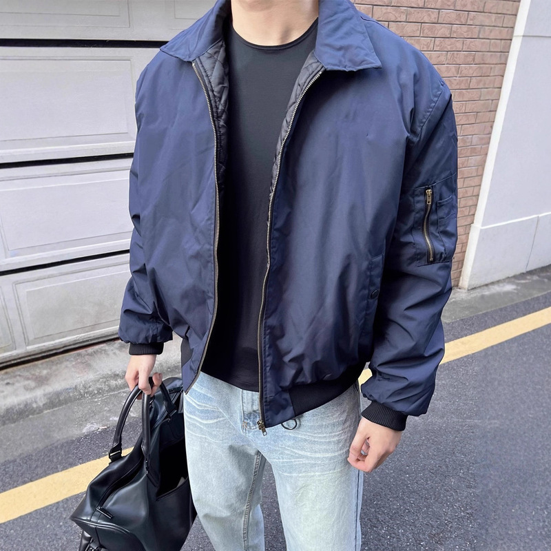 2025 Spring & Fall Cleanfit Jacket Jacket Men's Kahart Retro Pilot Ma1 Thin Jacket