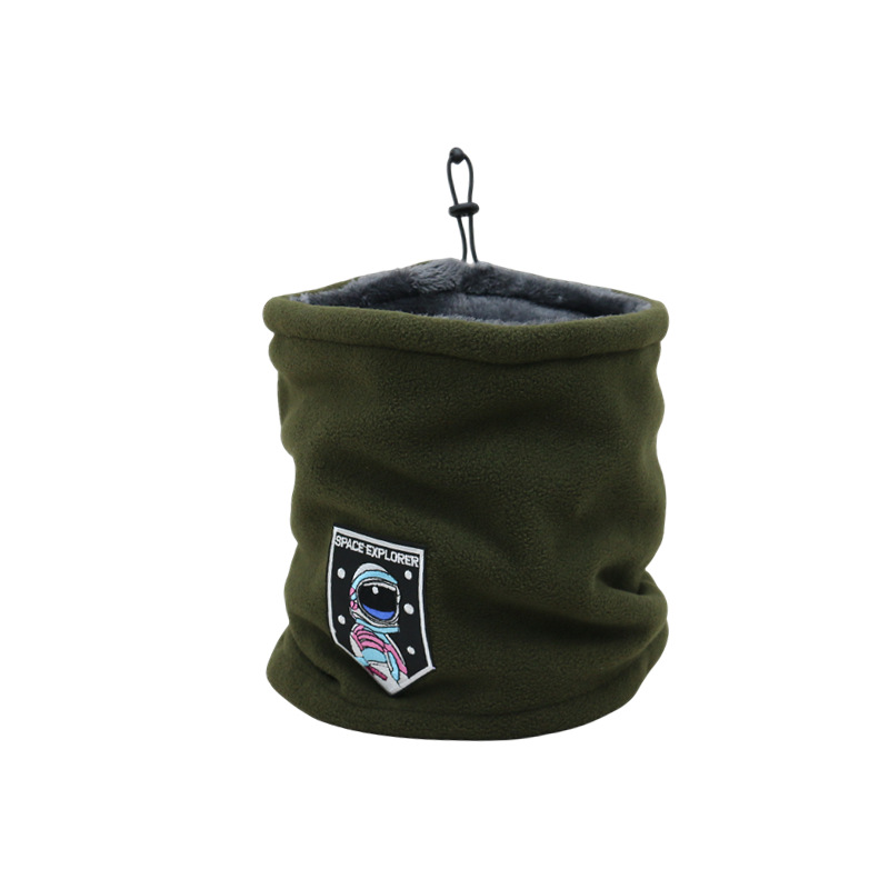 Piman Duo-cubierta para el cuello a prueba de viento para ciclismo, máscara con capucha cálida de lana polar para deportes al aire libre, invierno, otoño e invierno