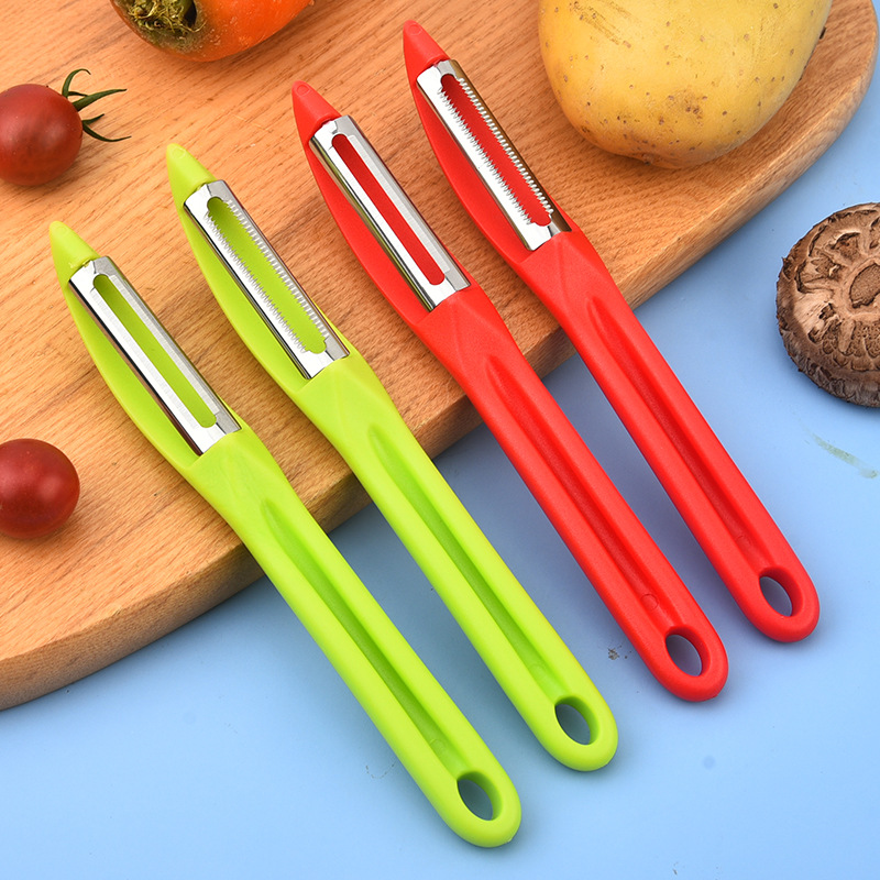 Cuchillo pelador de manzana artefacto pelador de frutas cuchillo pelador de acero inoxidable afilado pelador de herradura