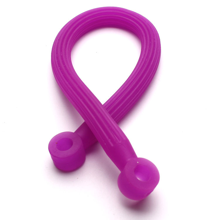 둥근 구멍 국수 (보라색)