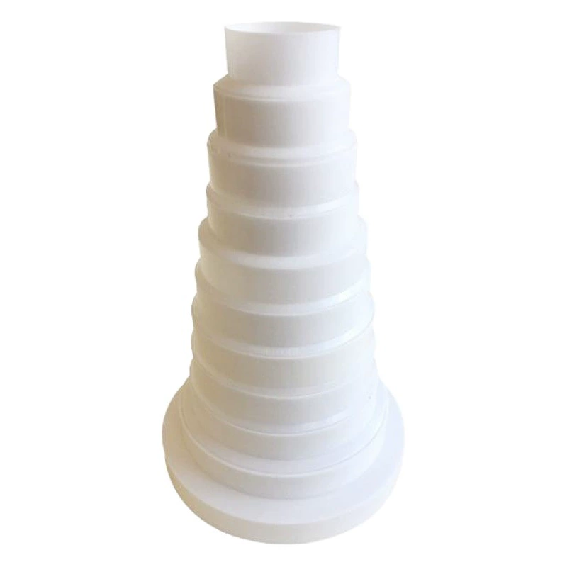 Разделенный редуктор трубы режа-свободный редуктор голова съемный редуктор кольцо системы вентиляции редуктор соединение