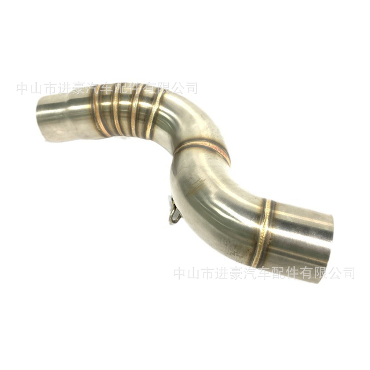 Motorcycle Exhaust Pipe Modification for Kawasaki Zx6R Stainless Steel Mid-Section Link Pipe, Large Displacement, Non-Destructive Installation