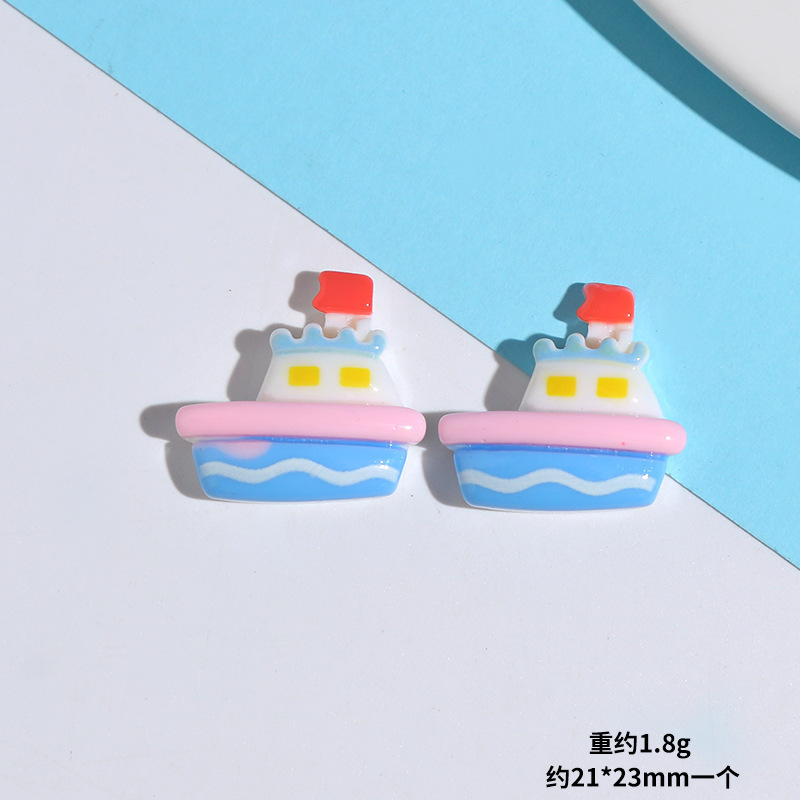漫画樹脂オーシャンシェルガジェット diy クリーム接着剤下駄バックル文具水カップジュエリーパッチ素材|undefined
