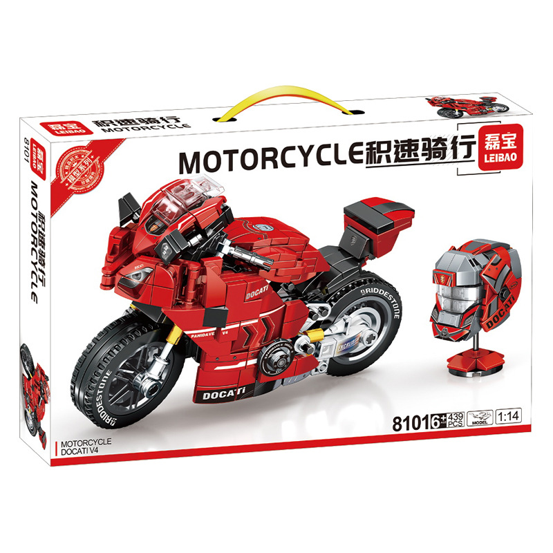 Play home building particle blocks 8101-8102-8108-8109 free DIY Moto model building blocks