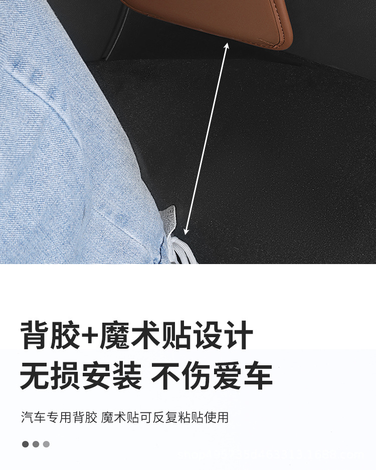 New applicable car storage bag adhesive type main and co-pilot center console storage box car multi-storage bag