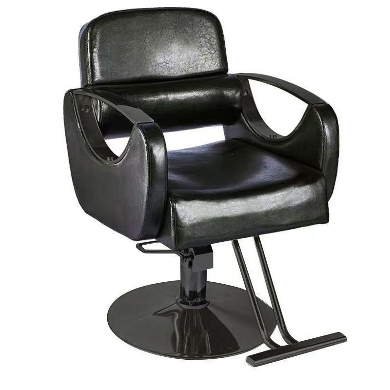 Silla de peluquería especial de salón de peluquería en línea silla de peluquería se puede invertir elevación giratoria corte de pelo de alta gama silla de reclinación