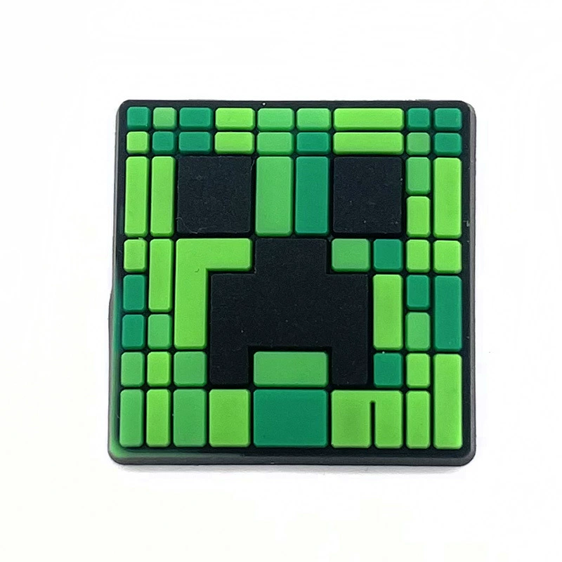 Подвески Jibbitz My World Series Minecraft для обуви Crocs, набор 18 дизайнов