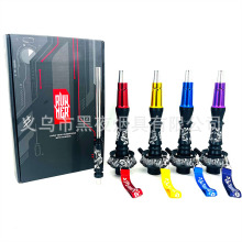 外贸插口makloud三角盘水烟壶单管阿拉伯水烟全套水烟带瓶子shish