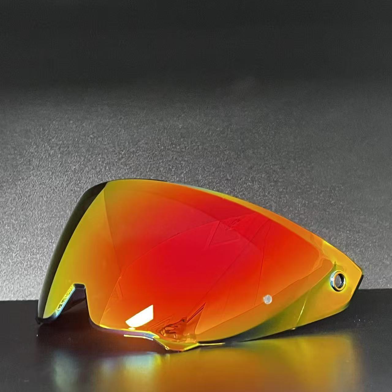 Motorcycle Helmet Lens Cycling Windproof Suitable for Ruroc Nining Helmet Lens Electroplating