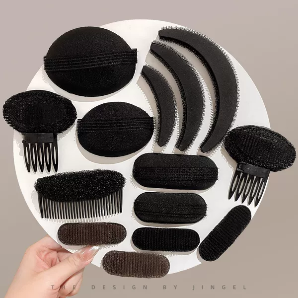 Hair Volumizing Tool for Women, Invisible Hairpiece for Heightening the Top of the Head, Hair Clip for the Back of the Head, Flat Head Hair Accessory
